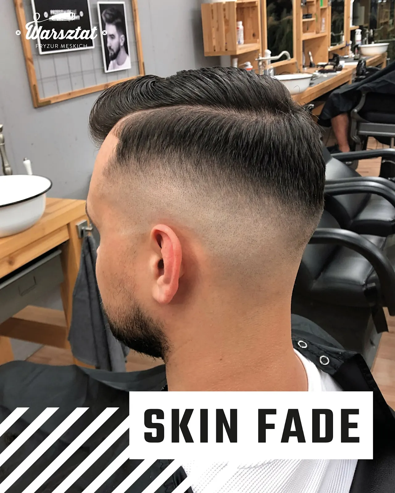4. Skin fade, 4 podstawowe typy fejda